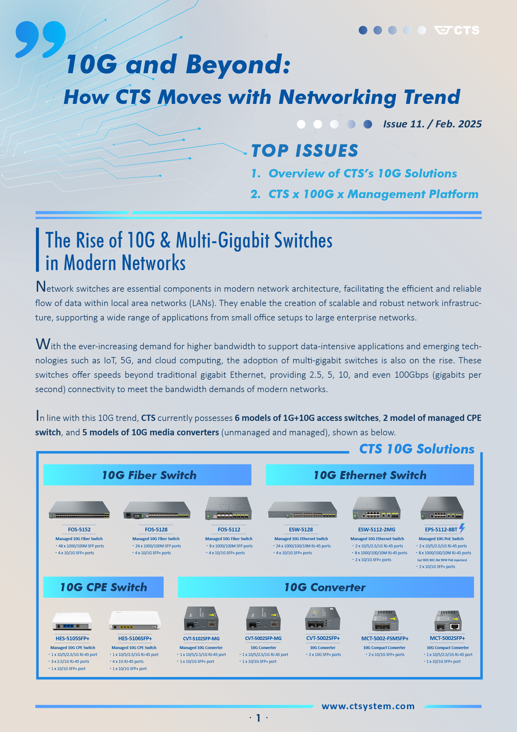 Read more about the article CTS Monthly NEWS – February 2025