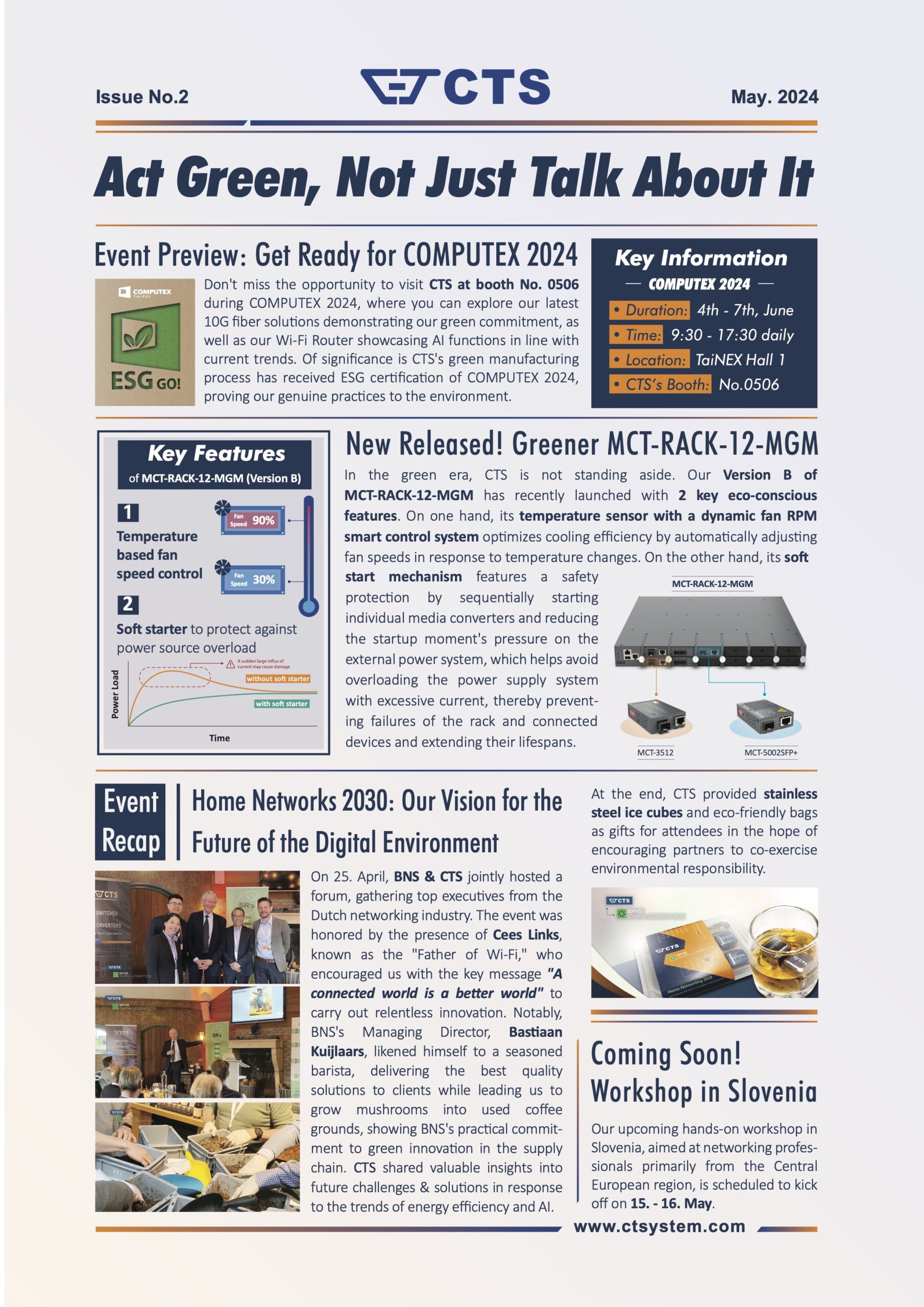 Read more about the article CTS Monthly NEWS – May, 2024